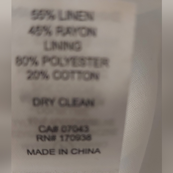 House of Harlow 1960 Dress Blue Floral Mini Coastal Cowgirl Linen Blend - Picture 13 of 16